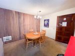 Mammoth Vacation Rental Chamonix A7 - Cozy Dining Area with Seating for Four